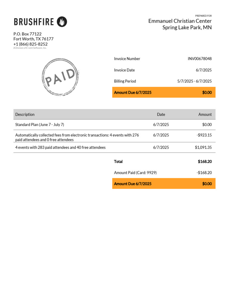 Invoice INV00678048 | PDF