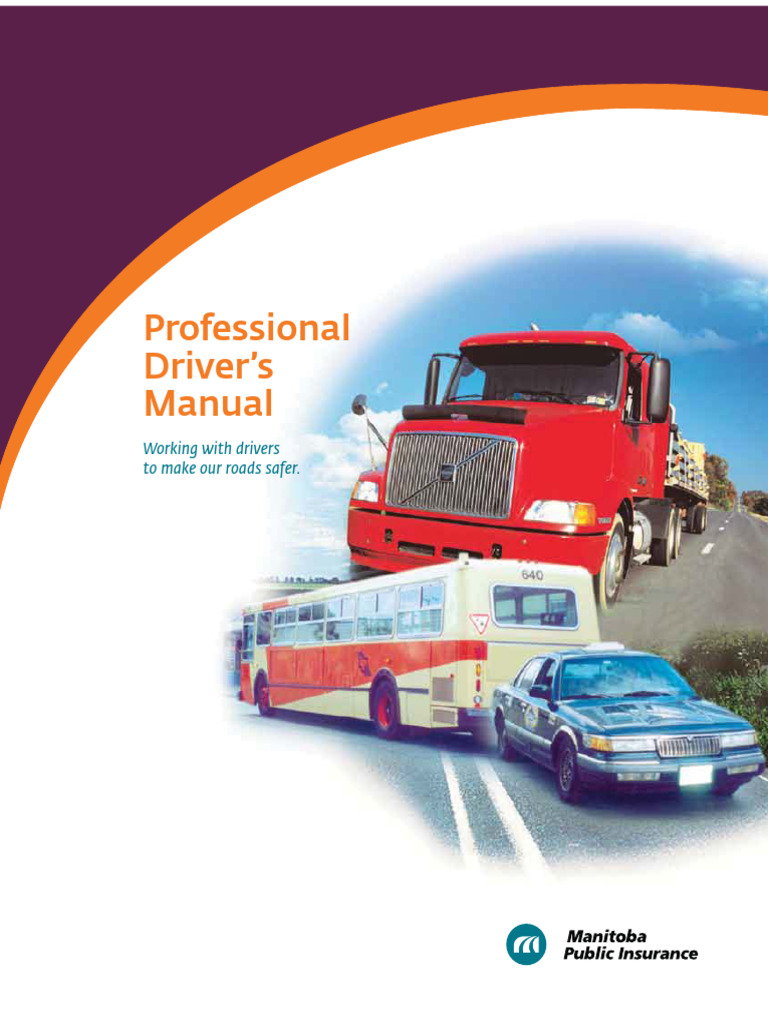 Prof Driver HBook Comp | PDF | Semi Trailer Truck | Driver's License