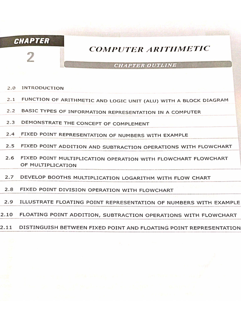COA Unit 2 | PDF