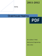 Greenhouse Heating