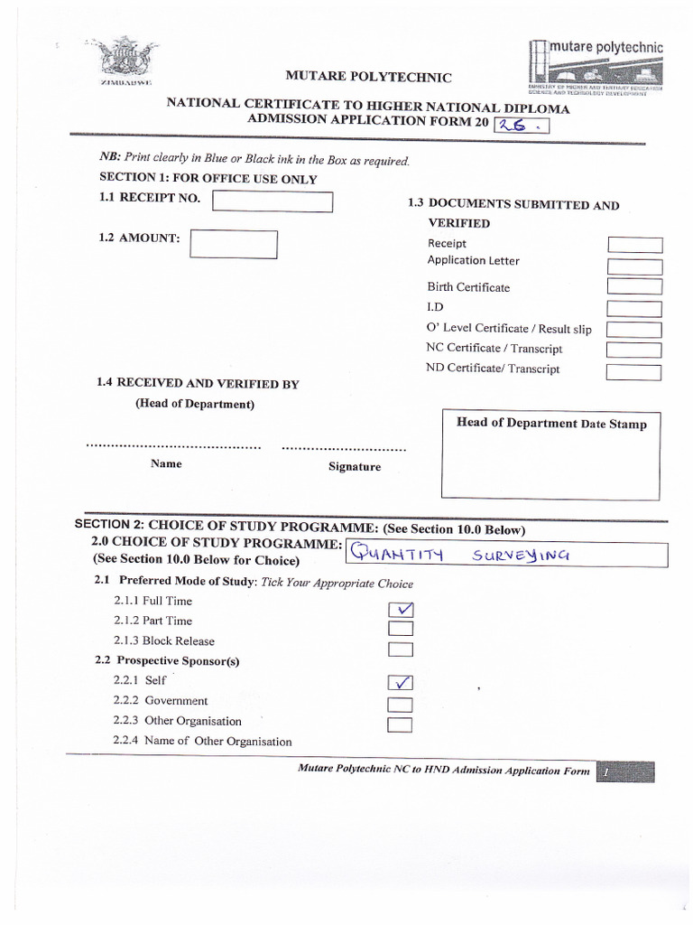 Img Tinevimbo Application | PDF