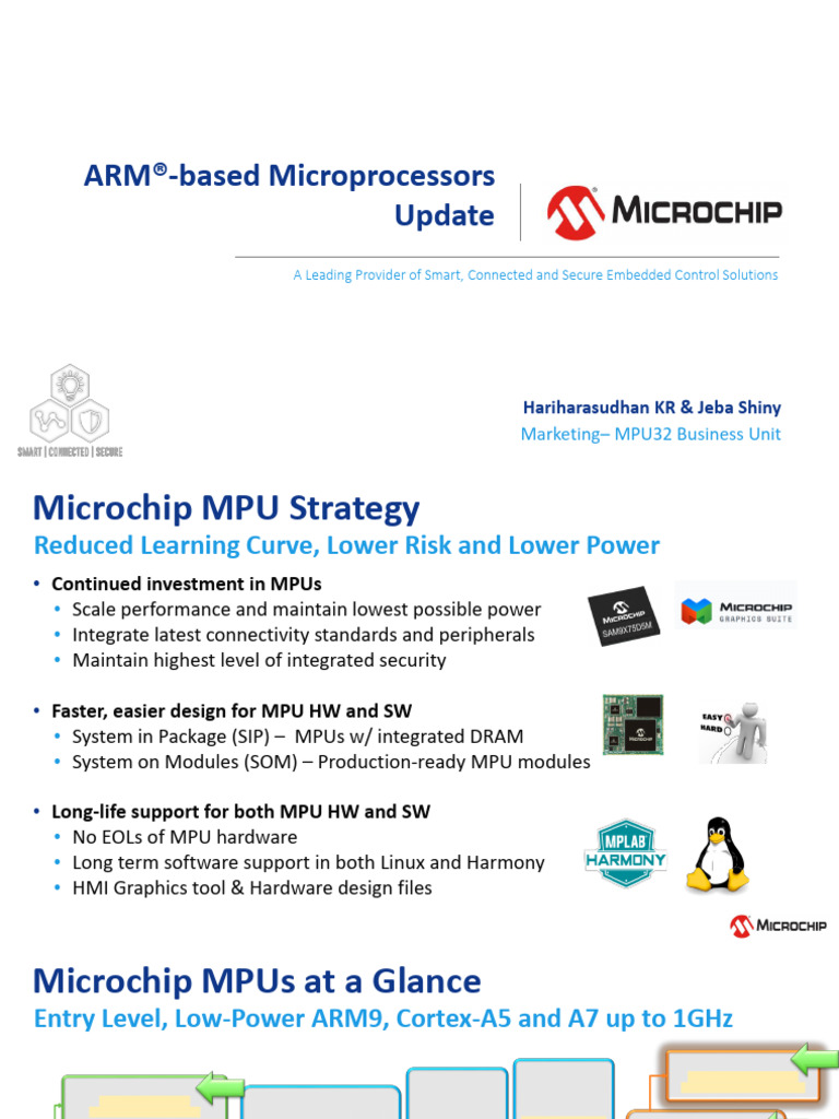 Microchip MPU Solutions Overview | PDF | Flash Memory | Computer ...