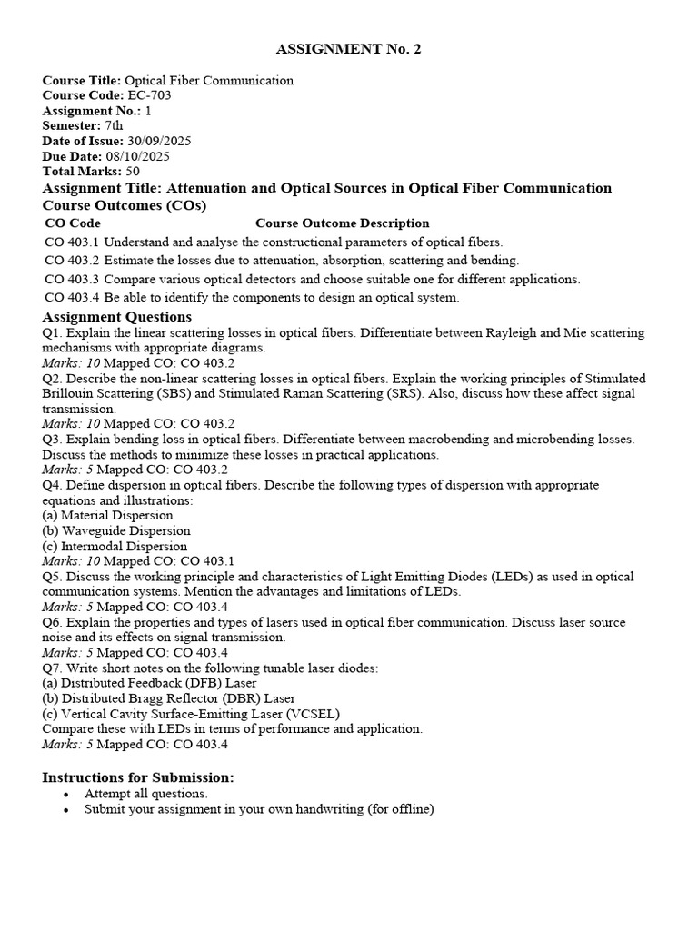 Assignment No 2 | PDF
