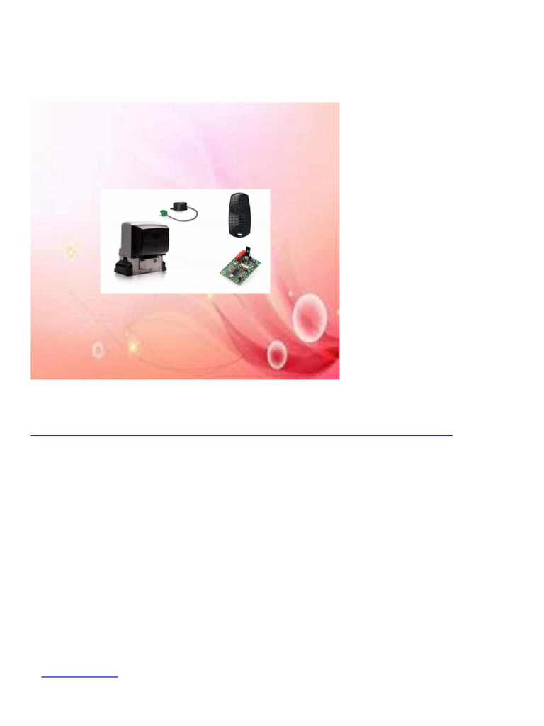 5588 Schiebetorantrieb CAME BX 74 Set S | PDF