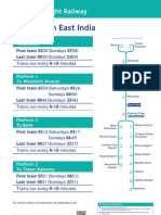 East India Timetable Information