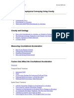 G Gravity Methods