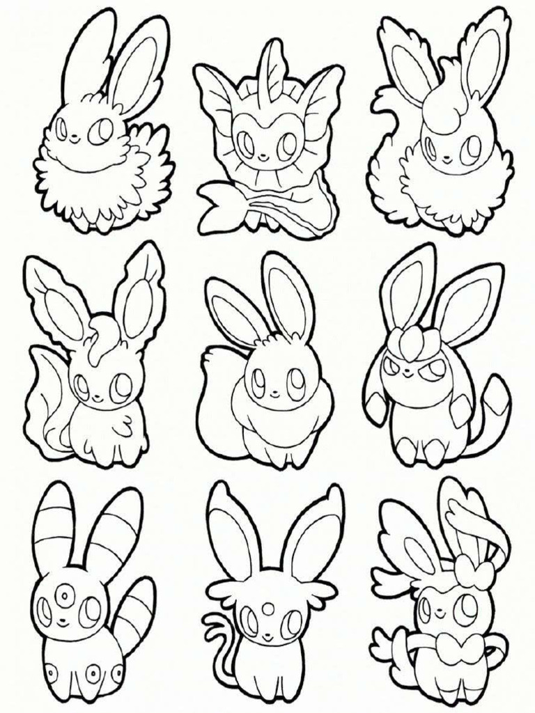 Pokemon Colouring | PDF
