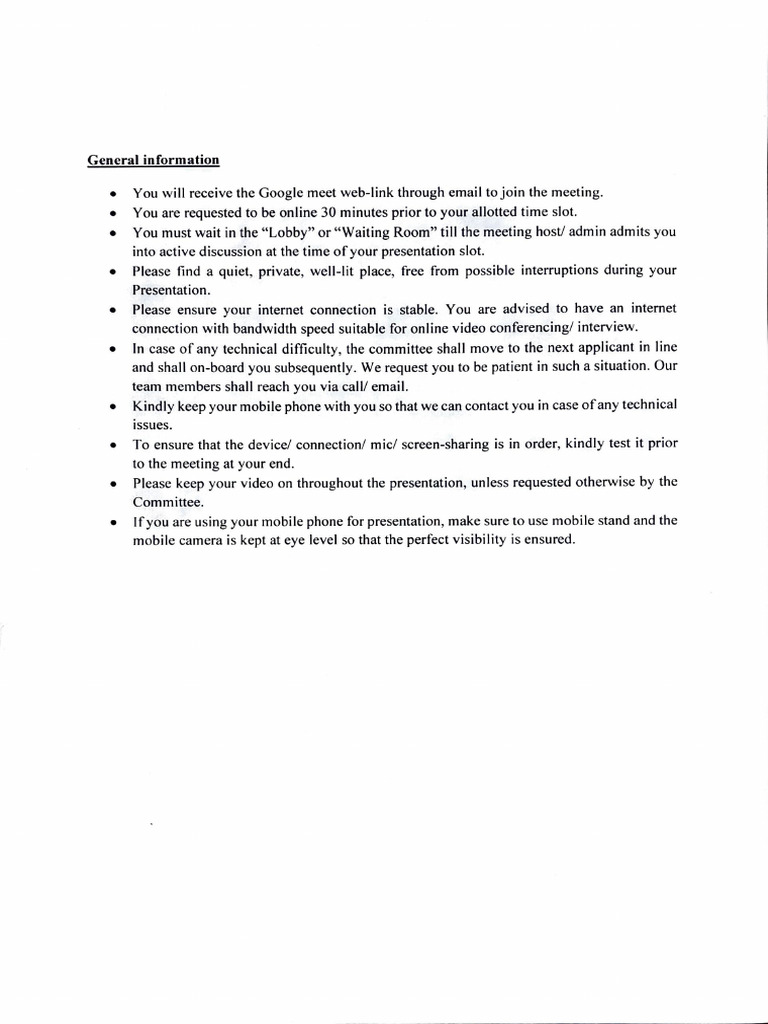 General Information | PDF