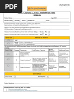 H1N1 Clinical Information Form | PDF | Influenza | Influenza A Virus ...