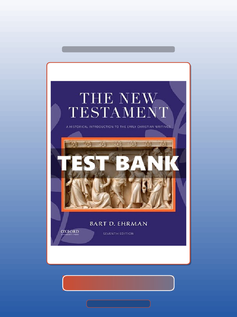 Complete New Testament Historical Introduction To The Early Christian ...