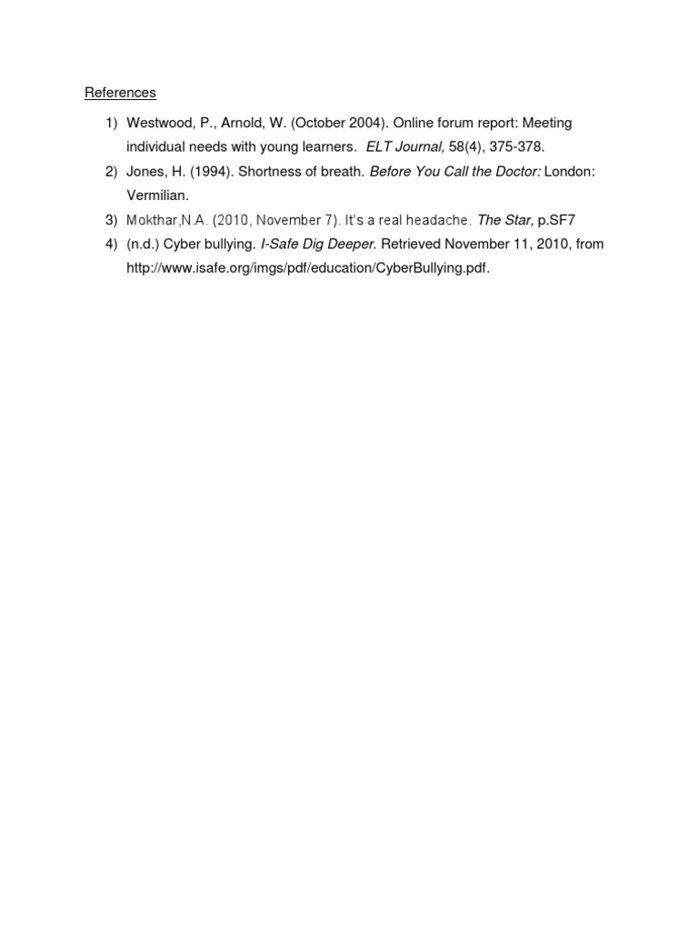 References Ssil | PDF | Social Science