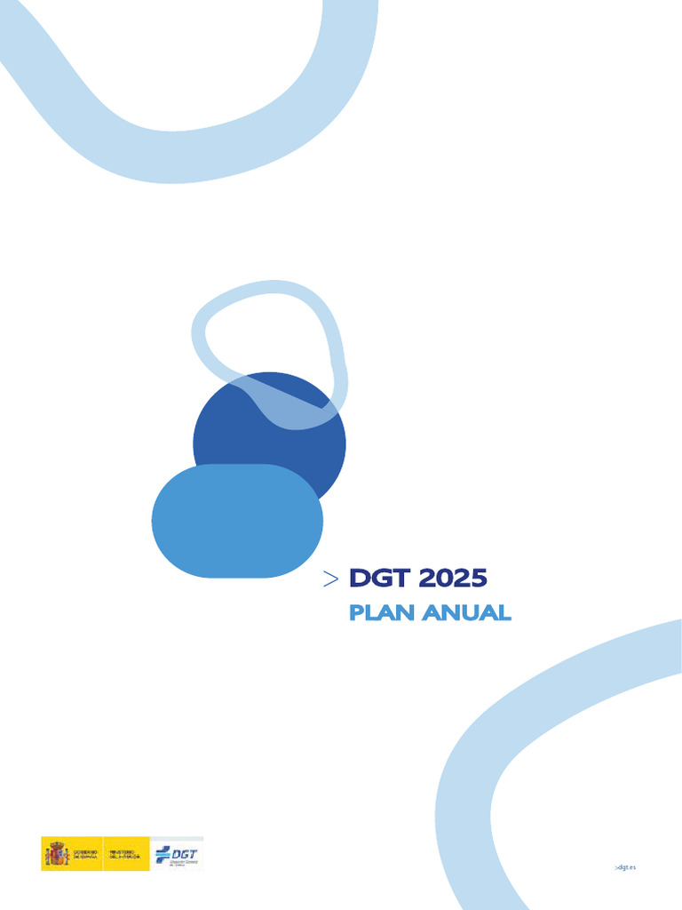 Plan Anual DGT 2025 | PDF | Presupuesto