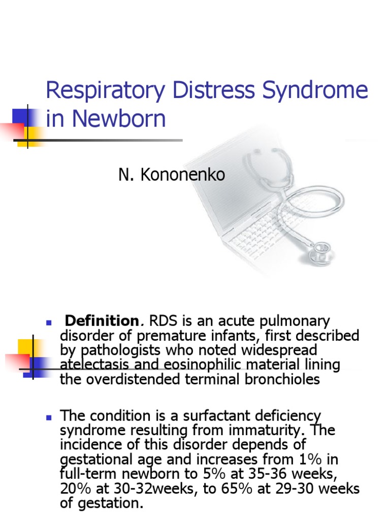 Understanding Neonatal Respiratory Distress | PDF | Lung | Preterm Birth