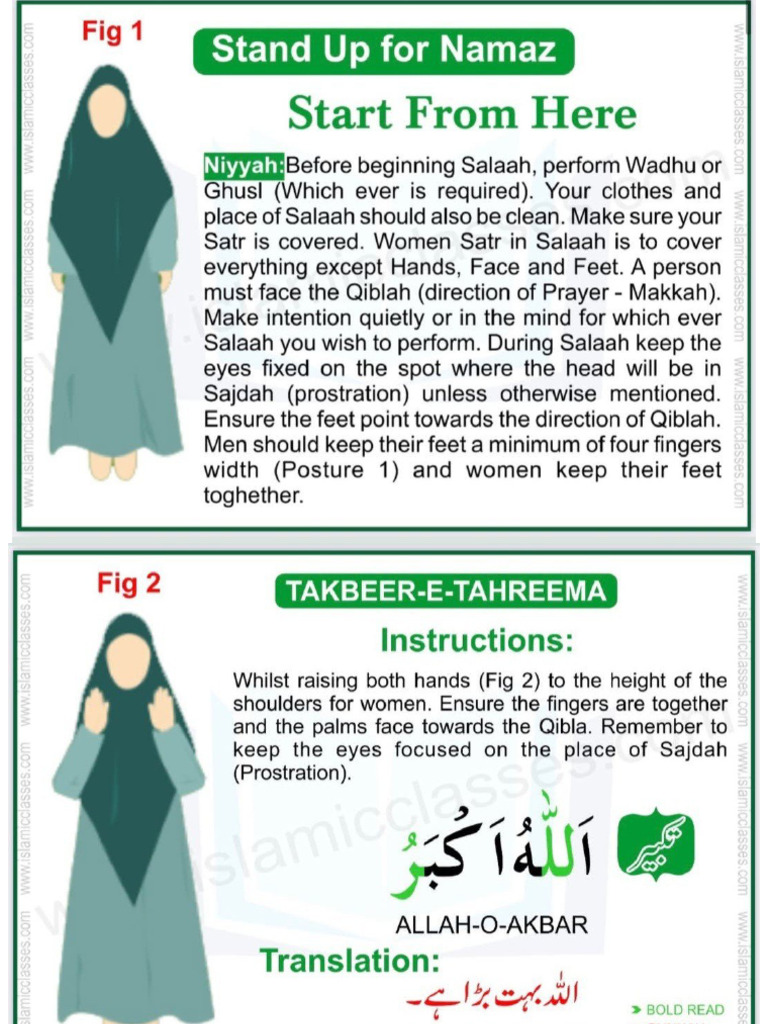 How To Pray Namaz | PDF