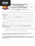 MCA 2025-2026 Application Form Guide | PDF | Qualifications ...
