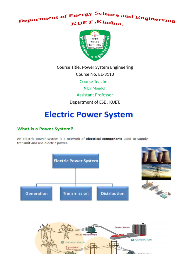 Power System Engineering Overview | PDF | Transformer | Power (Physics)