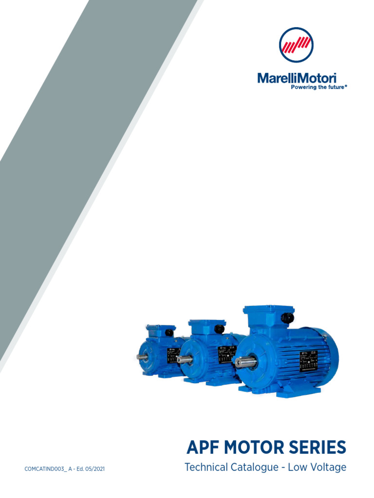 APF Low Voltage Motor Catalogue | PDF | Bearing (Mechanical) | Engines