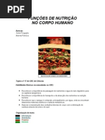 Funcoes de Nutricao No Corpo Humano
