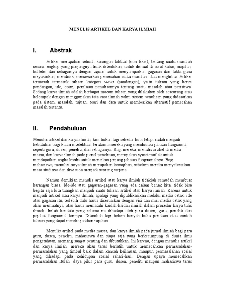 Contoh Teks Artikel Preskriptif Bahasa Jawa – serat