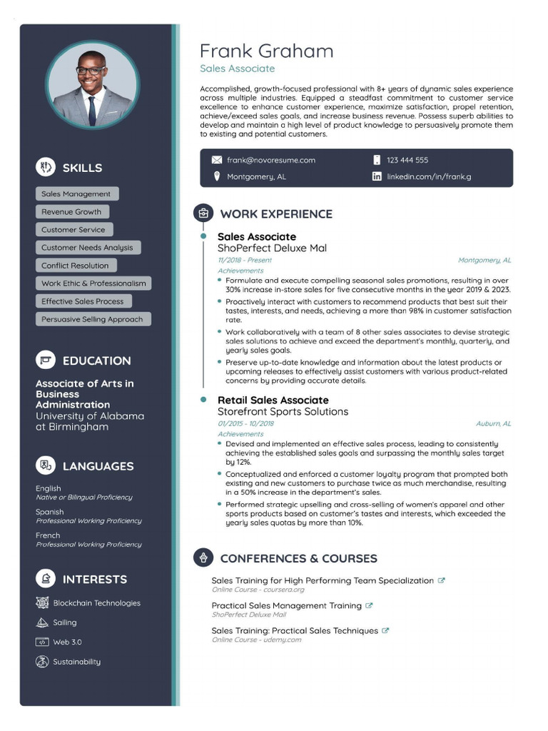 Skill Based Resume Template | PDF