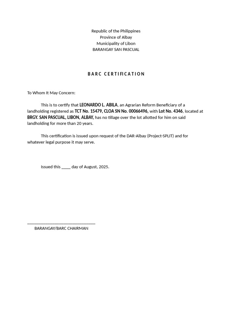BARC | PDF