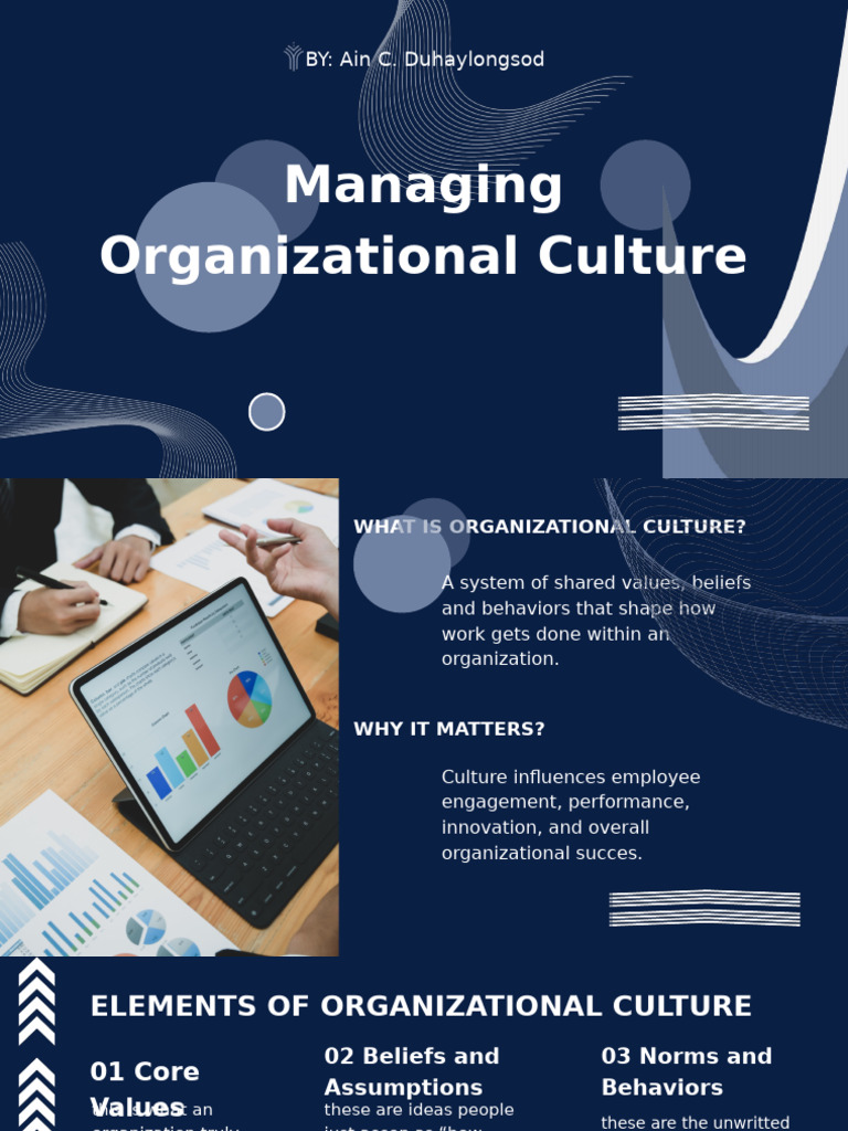 Understanding Organizational Culture | PDF | Organizational Culture ...