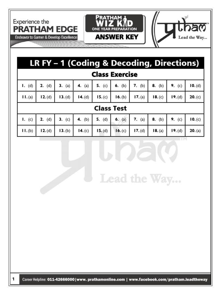 Answer Key for Logical Reasoning Exercises | PDF | Chess | Chess Theory