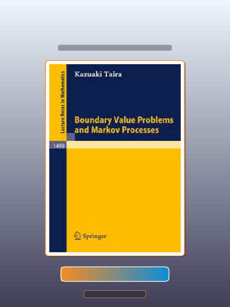 Boundary Value Problems and Markov Processes Ebook and TestBank Bundle ...