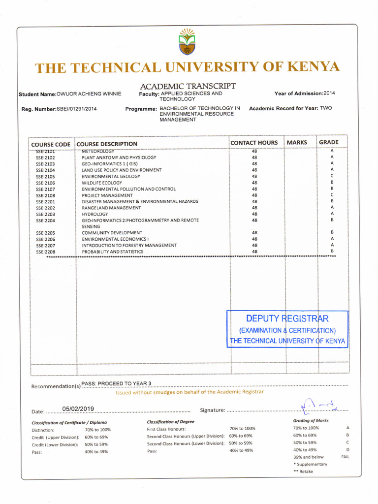 Transcript Yr 220190902 | PDF