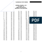 Vajiram Ias Test Series: General Studies - 2012 G.S. Test - 10 FINAL TEST (22-04-12) Answers & Explanations