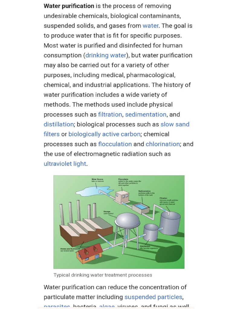 .Water Purification | PDF