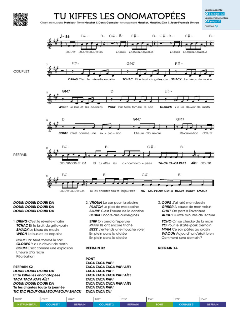 Tu Kiffes les Onomatopées | PDF | Connotation | Linguistique