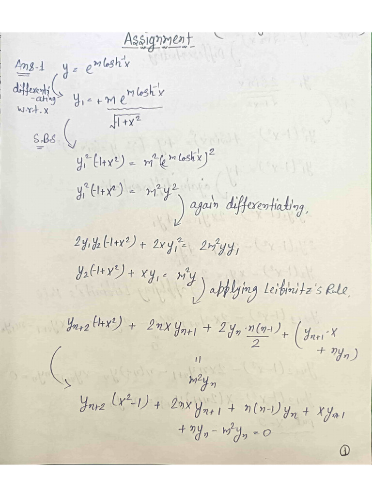 Sajal Maths Assignment - Compress | PDF