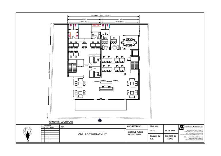 Ground Floor Layout Plan Design | PDF