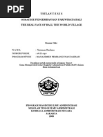 Download Draft Tesis Pengembangan Pariwisata Bali  Batal dipakai by Nyoman Rudana SN9299381 doc pdf