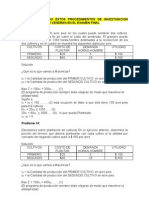 Sigan Analizando Estos Procedimientos de Investigacion Operacional Que Vendran en El Examen Final