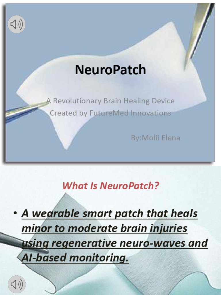 NeuroPatch Presentation Visual | PDF