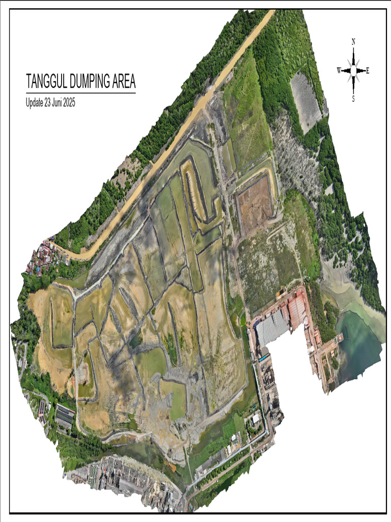 Fotogrametri Dumping Area 23 Juni 2025 Polos | PDF