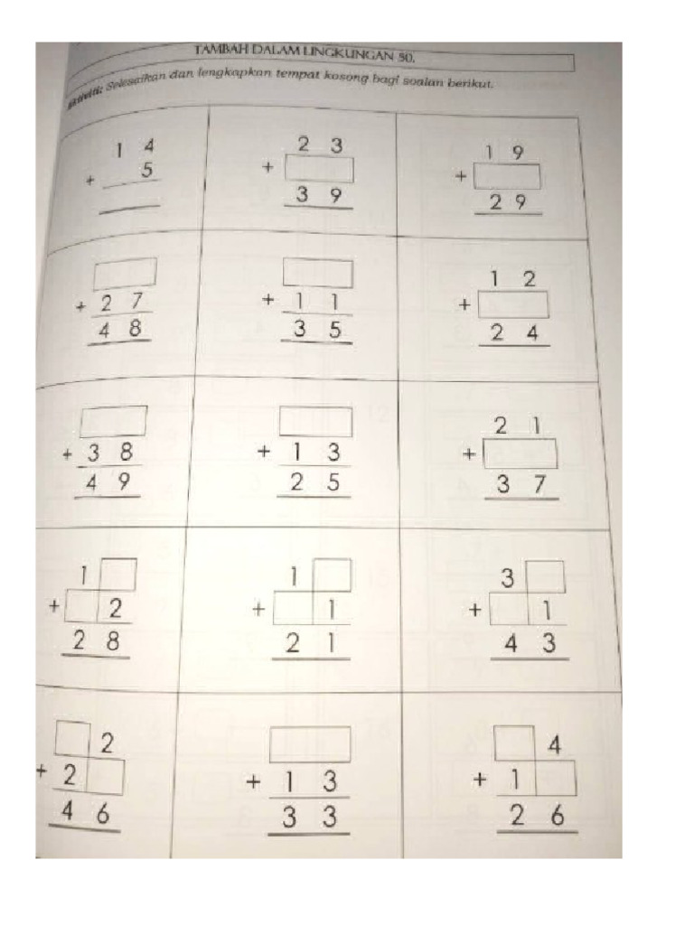 Math Year 1 | PDF