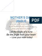 Mother's Day Jingle Ad...