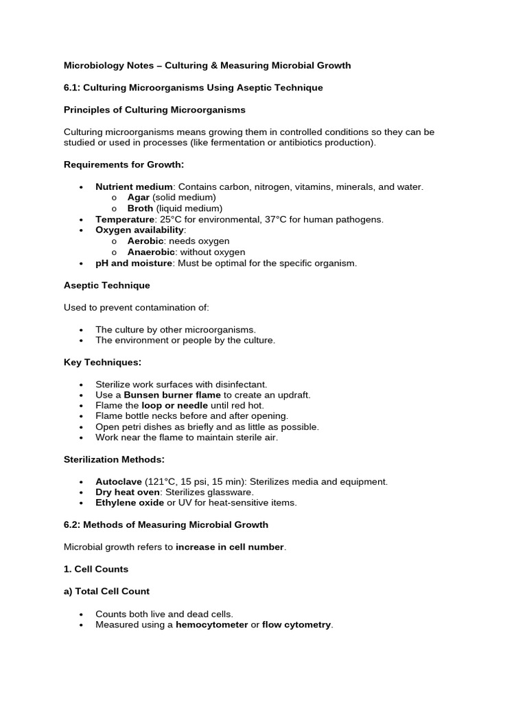 Notes | PDF | Virus | Bacteria