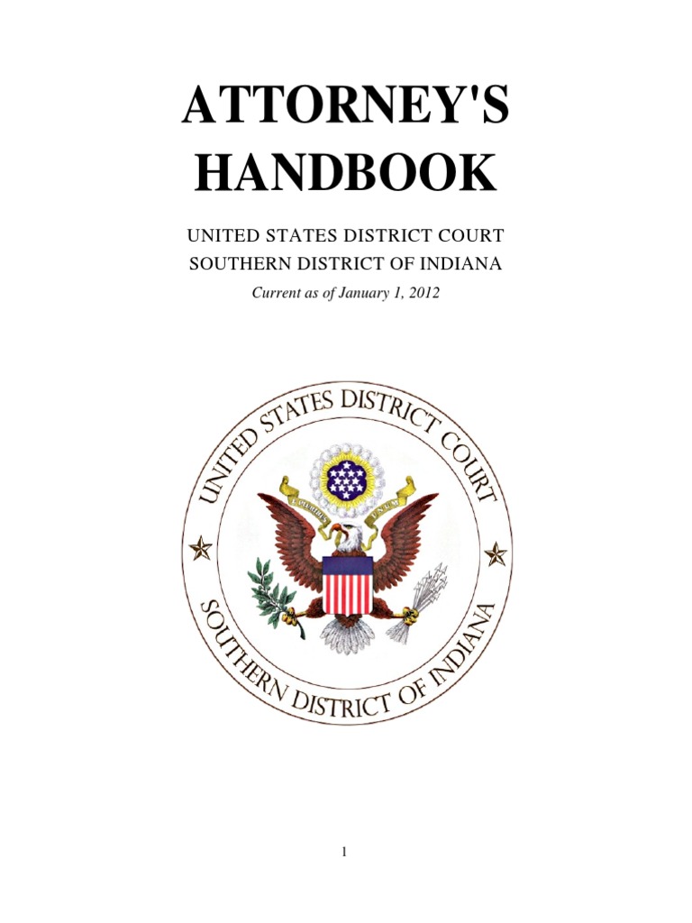 Attorney Handbook Complaint Cm/Ecf