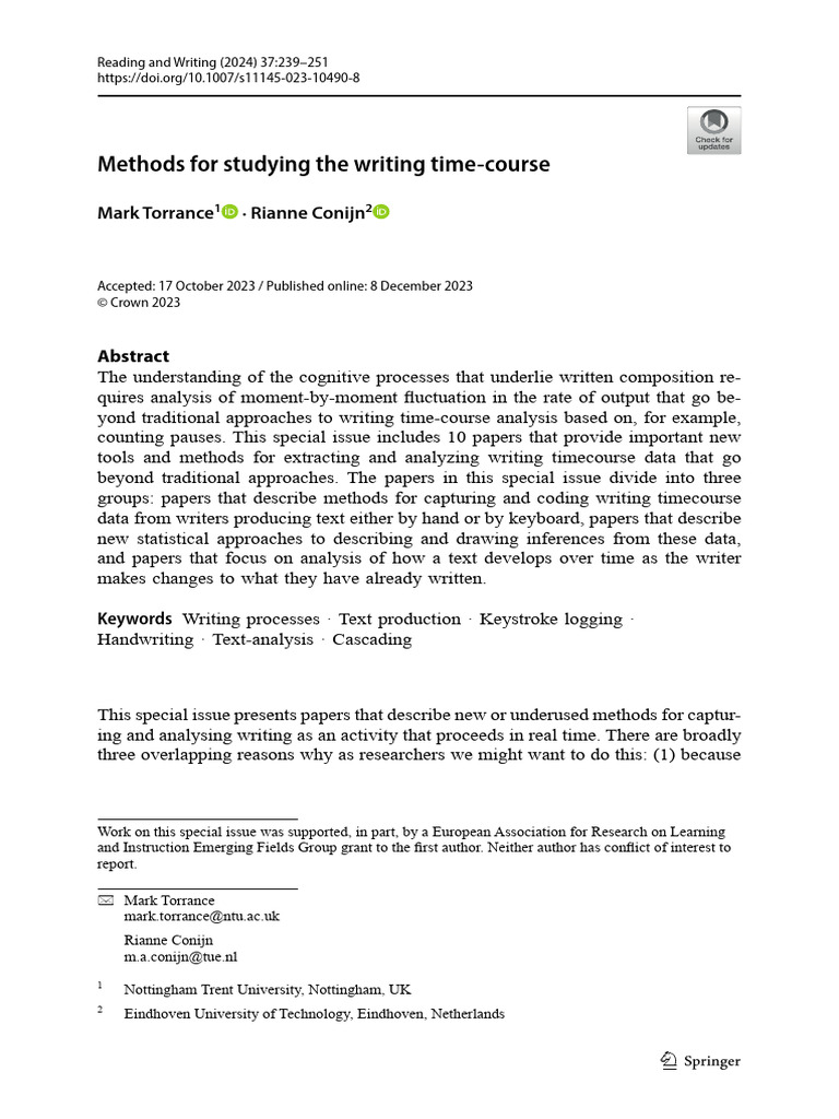 Innovative Methods for Writing Analysis | PDF | Parsing | Human ...