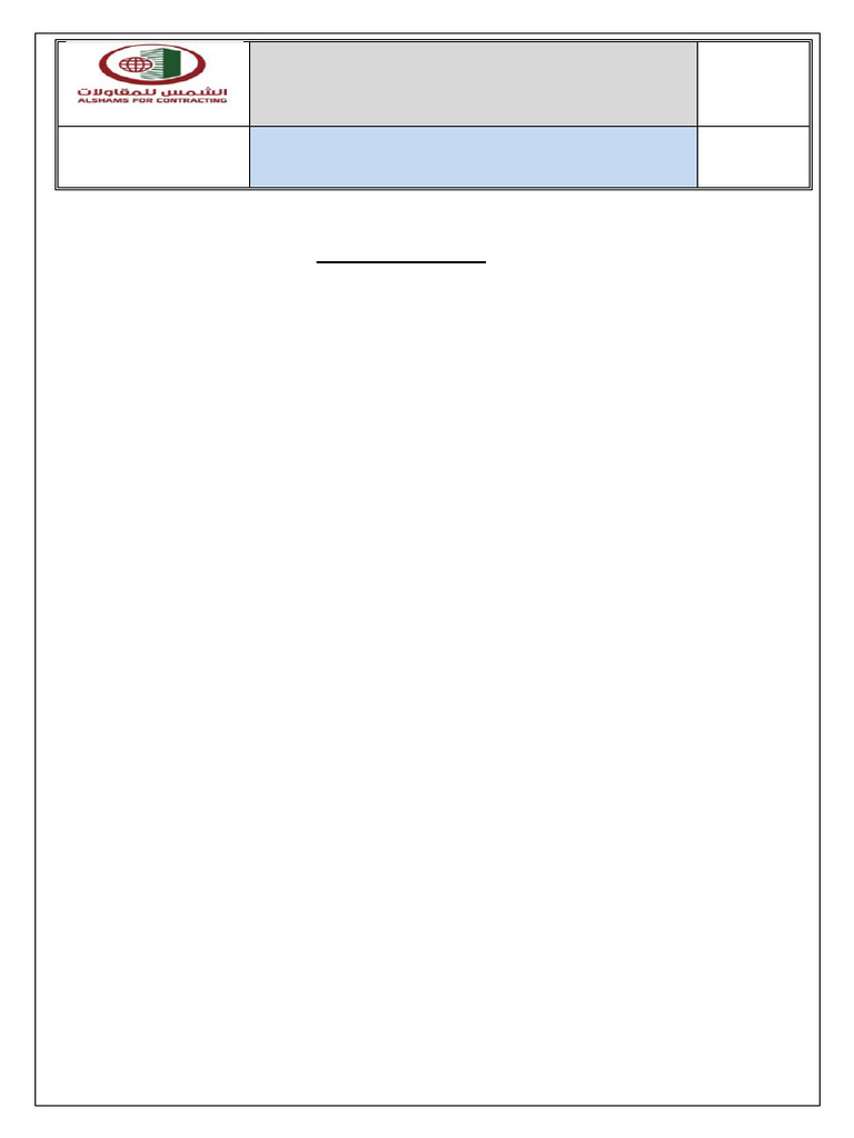 Method Statement for Electrical Works | PDF | Electrical Wiring | Switch