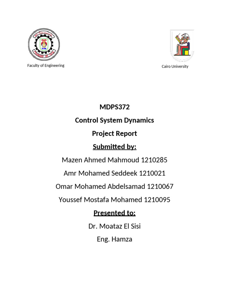 Project Report | PDF | System | Simulation