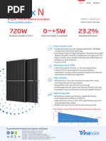 Rayzon Bifacial Solar Panel Datasheet | PDF