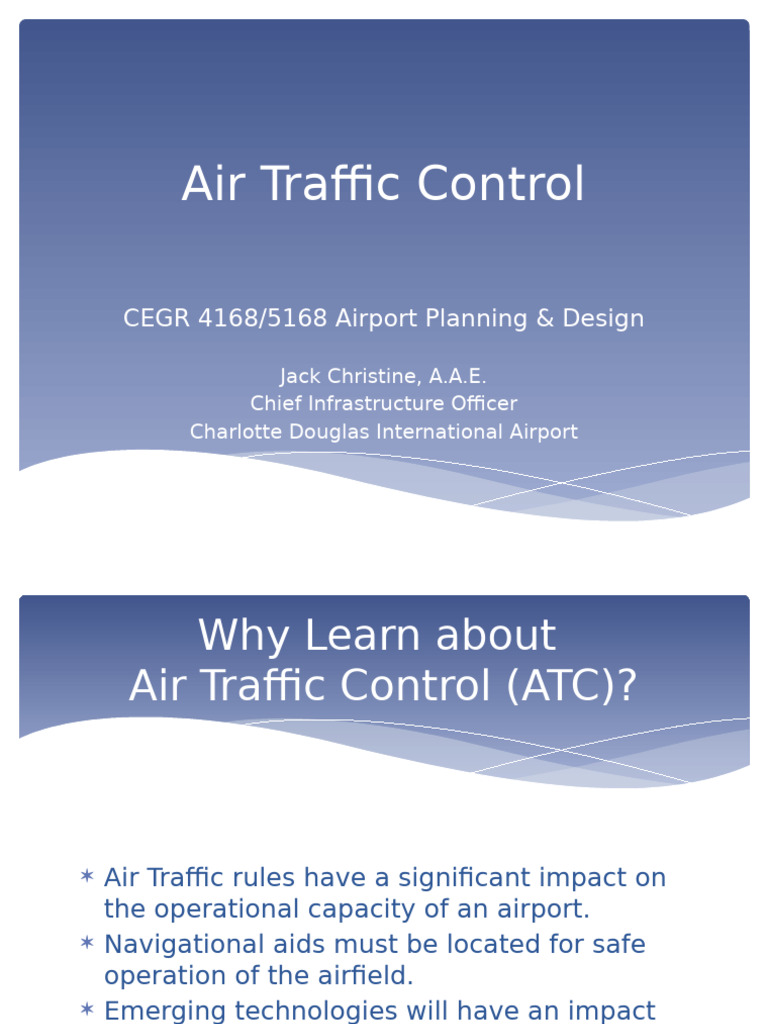 Air Traffic Control Overview and Insights | PDF | Air Traffic Control ...