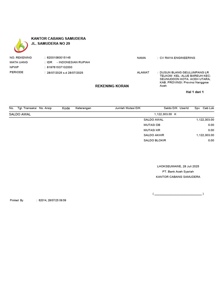 CV Raya | PDF