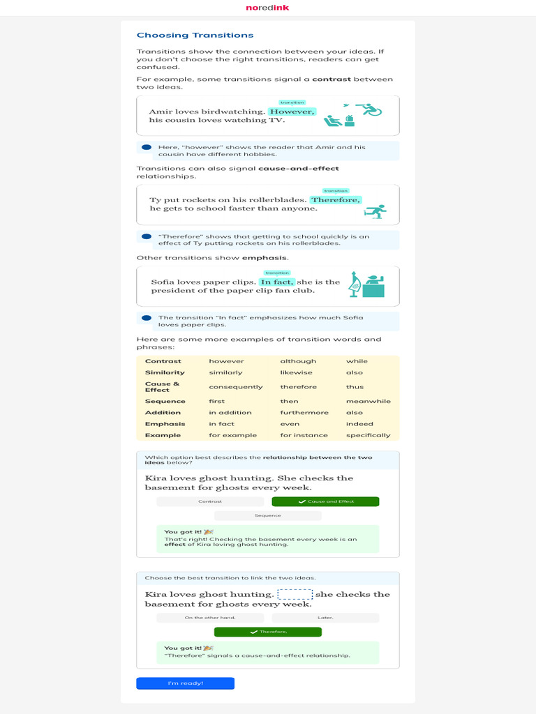 Tutorial NoRedInk | PDF