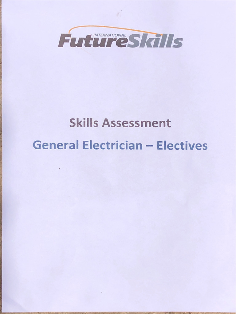 General Electrician - Electives | PDF